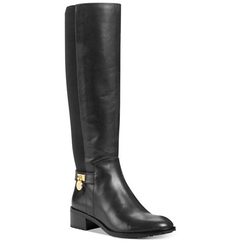 michael kors hamilton stretch boots|Amazon.com: Michael Kors Hamilton Boots.